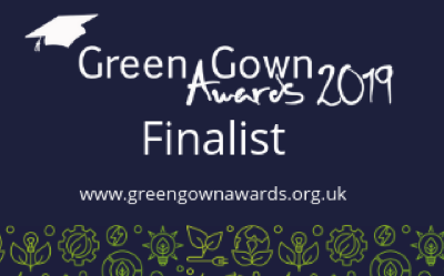 Three Finalist entries in the UK Green Gown Awards